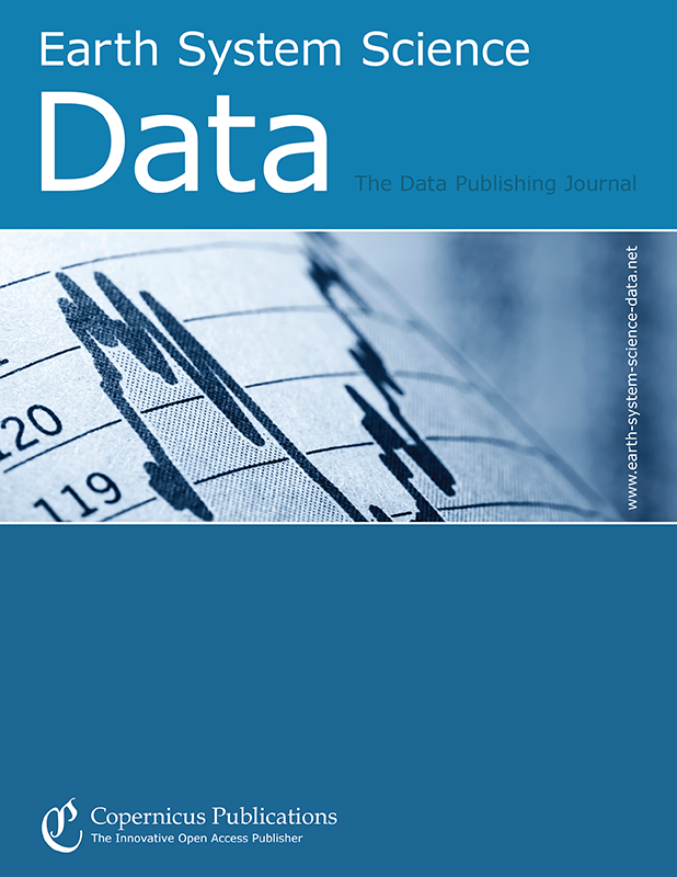 Earth System Science Data journal cover