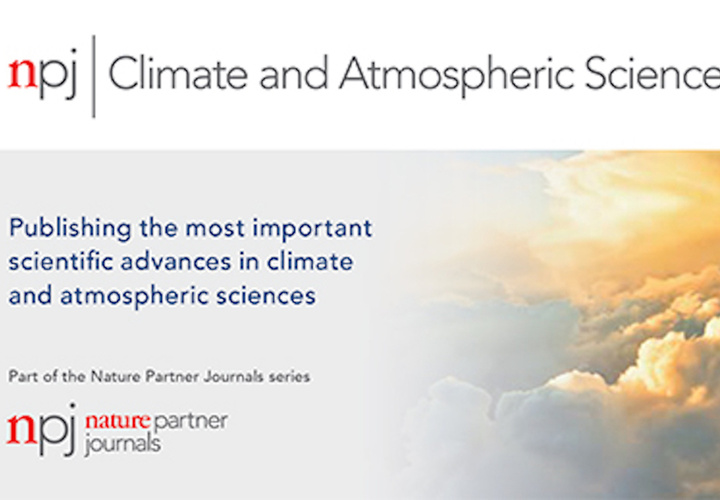 npj Climate and Atmospheric Science journal artwork